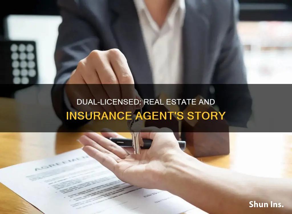 is anybody a real estate agent and insurance agent