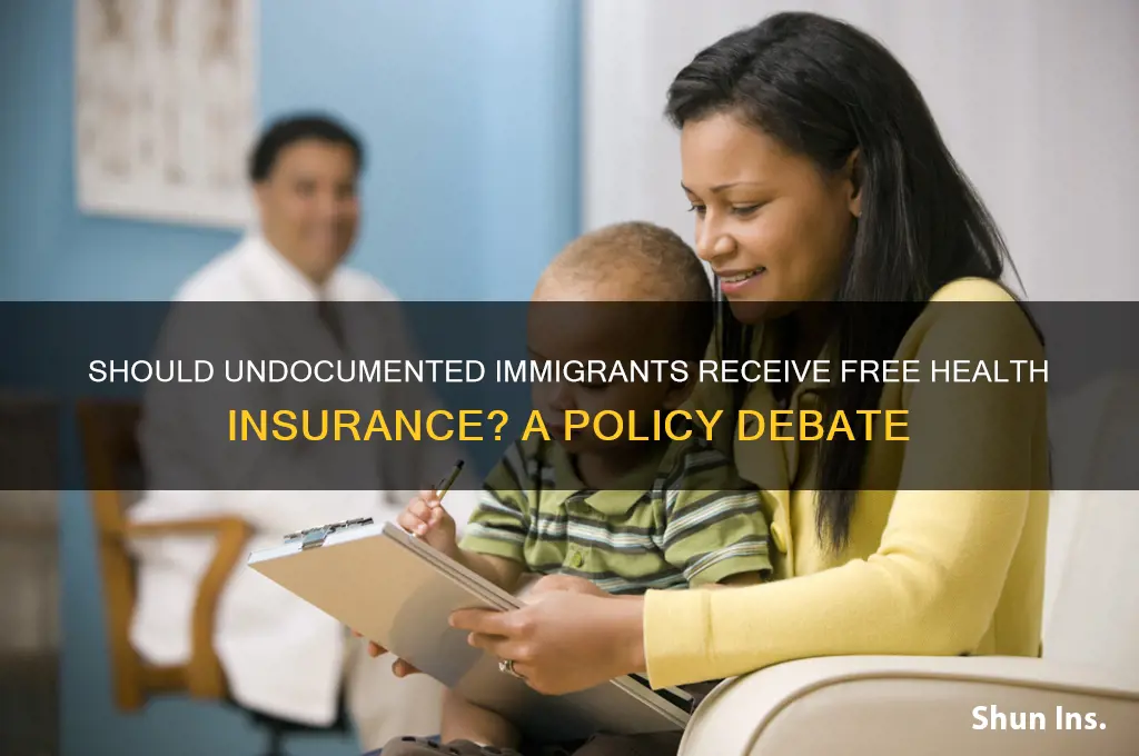 is anyone proposing giving illegals free insurance