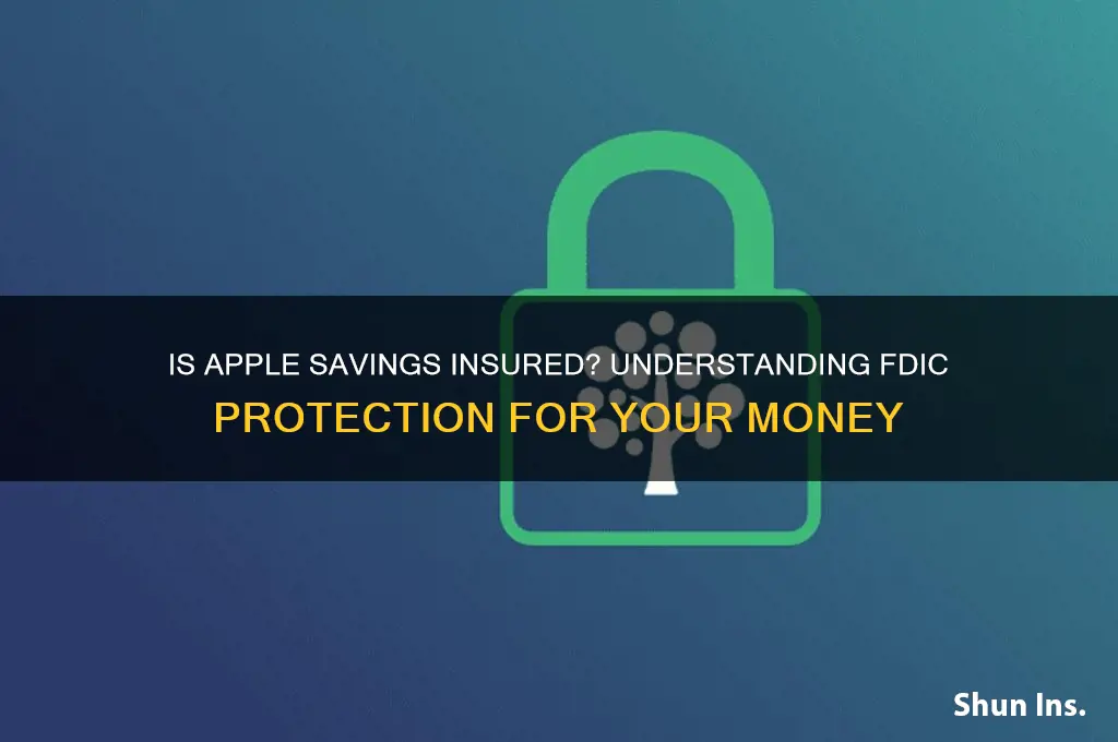is apple savings insured