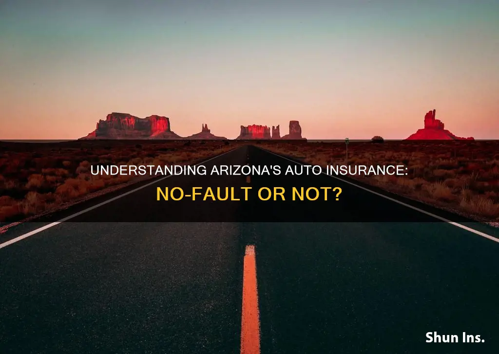 is arizona a no fault auto insurance state