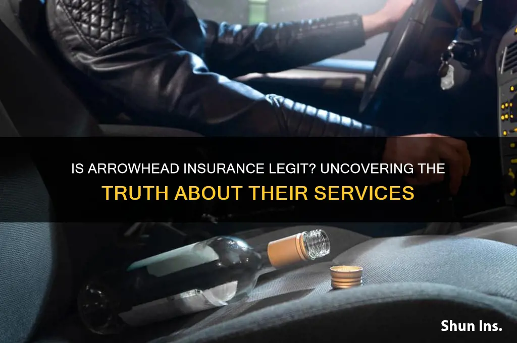 is arrowhead insurance legit