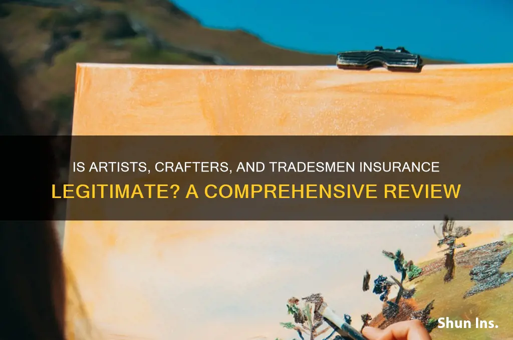 is artists crafters and tradesmen insurance leget