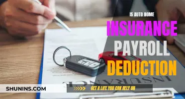 How Auto and Home Insurance Payroll Deduction Works