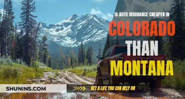 Auto Insurance: Colorado vs Montana, Who's Cheaper?