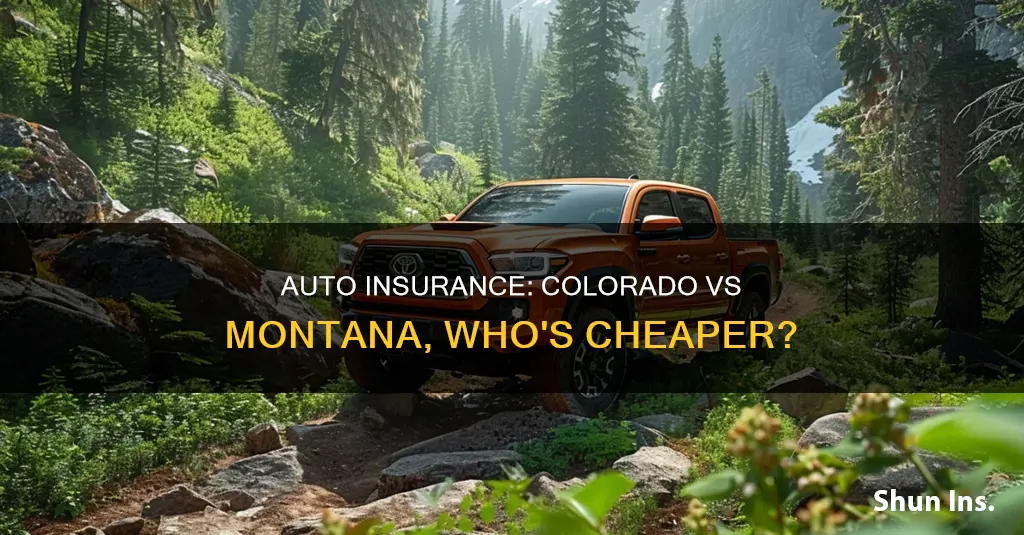 is auto insurance cheaper in colorado than montana