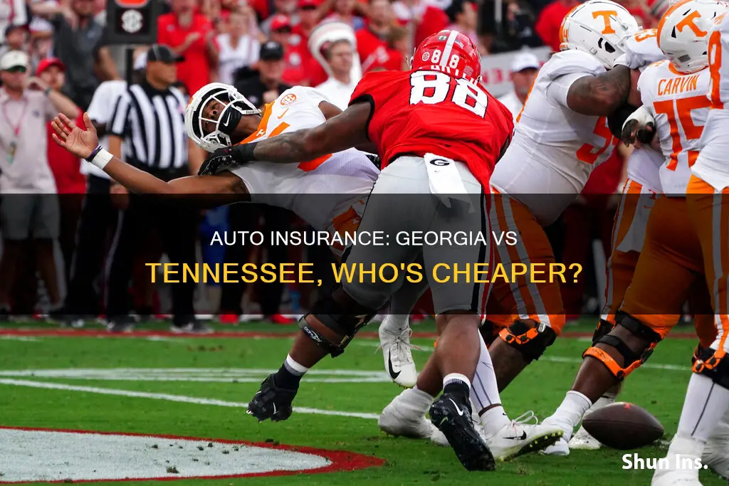 is auto insurance cheaper in Georgia or tennessee