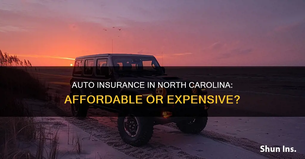 is auto insurance cheaper in North Carolina