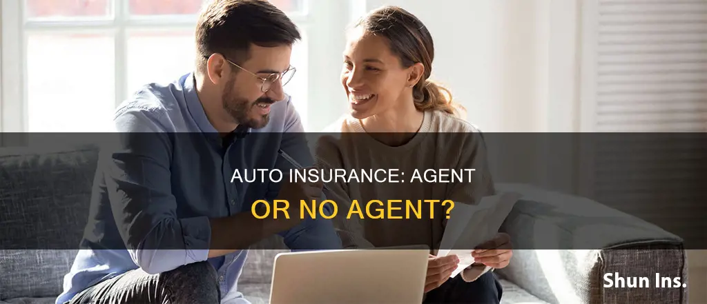 is auto insurance cheaper through an agent