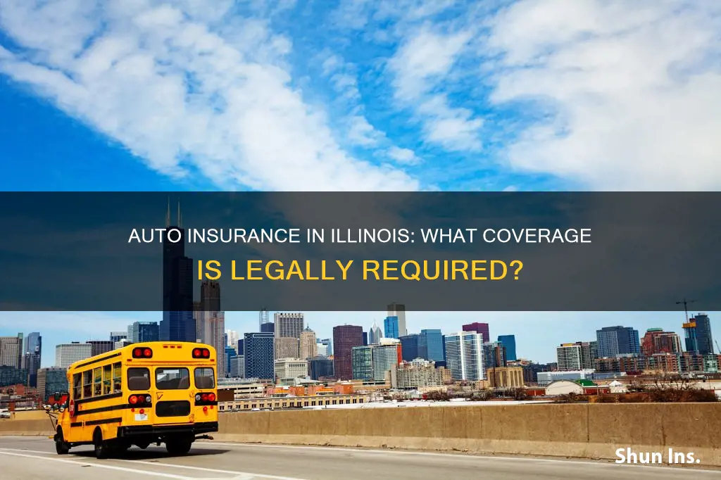 is auto insurance coverage required in Illinois