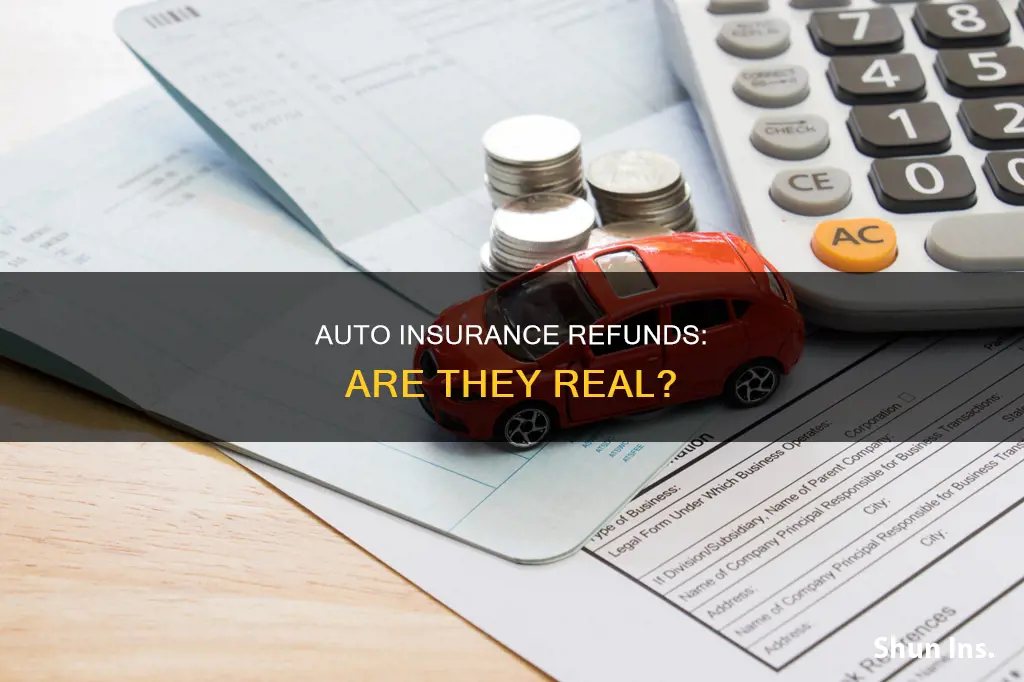 is auto insurance giving refunds