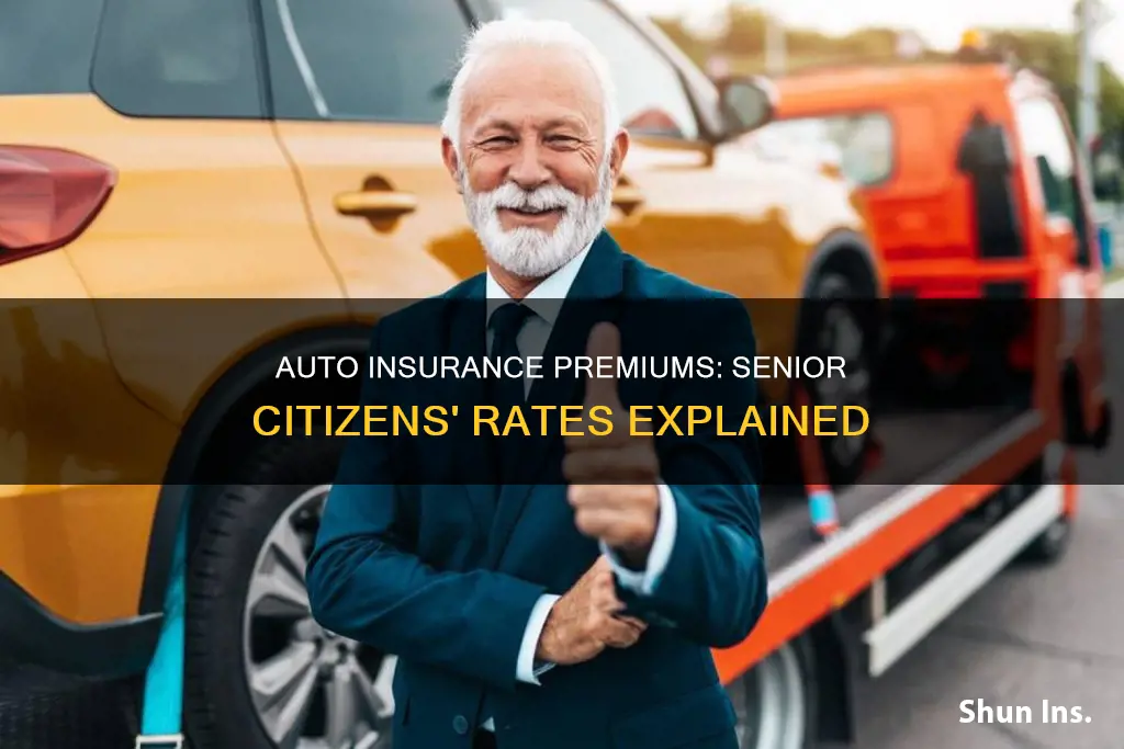 is auto insurance higher for senior citizens