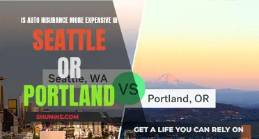 Auto Insurance: Seattle vs Portland, Who's Cheaper?