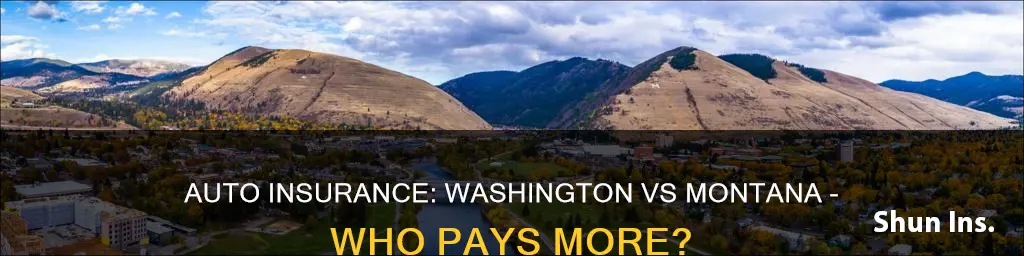 is auto insurance more expensive in washington or montana