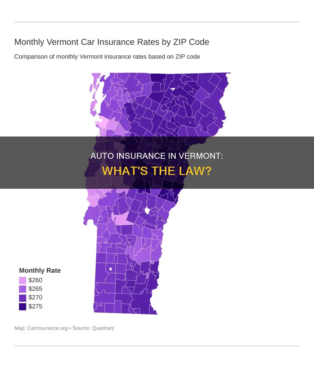 is auto insurance required in vermont