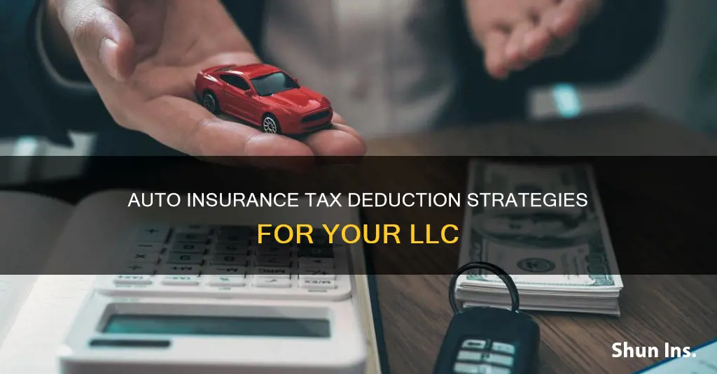 is auto insurance tax deductible for llc