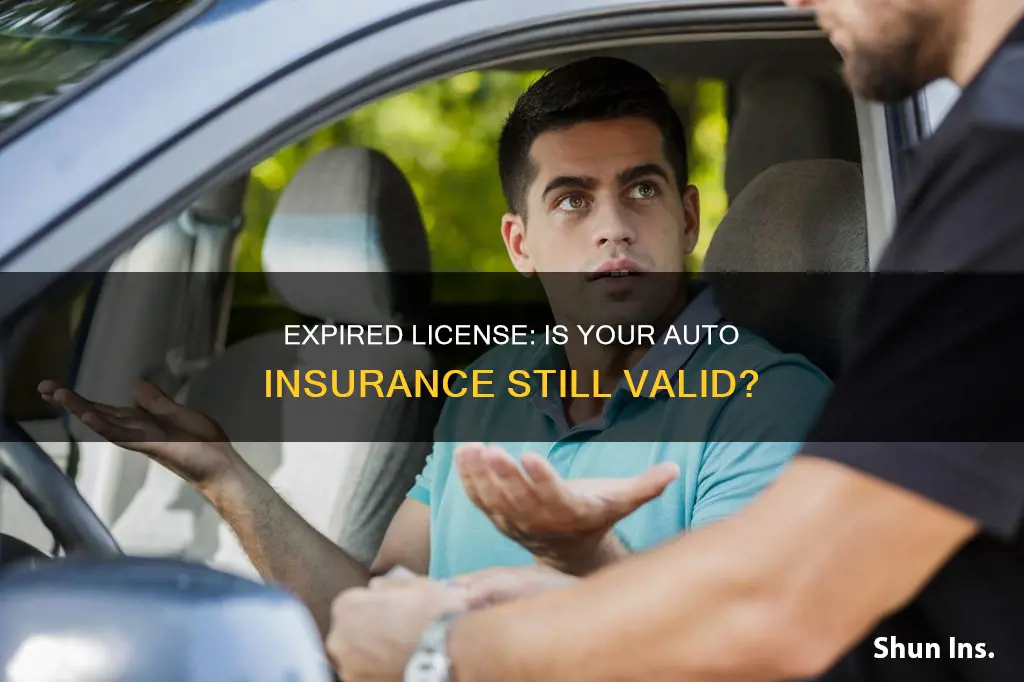 is auto insurance valid with expired driver