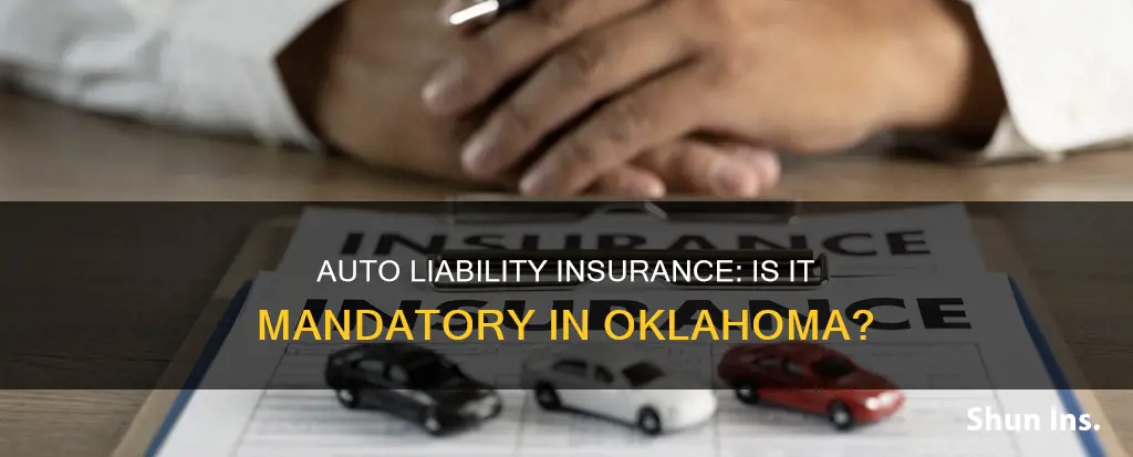 is auto liability insurance requires in Oklahoma