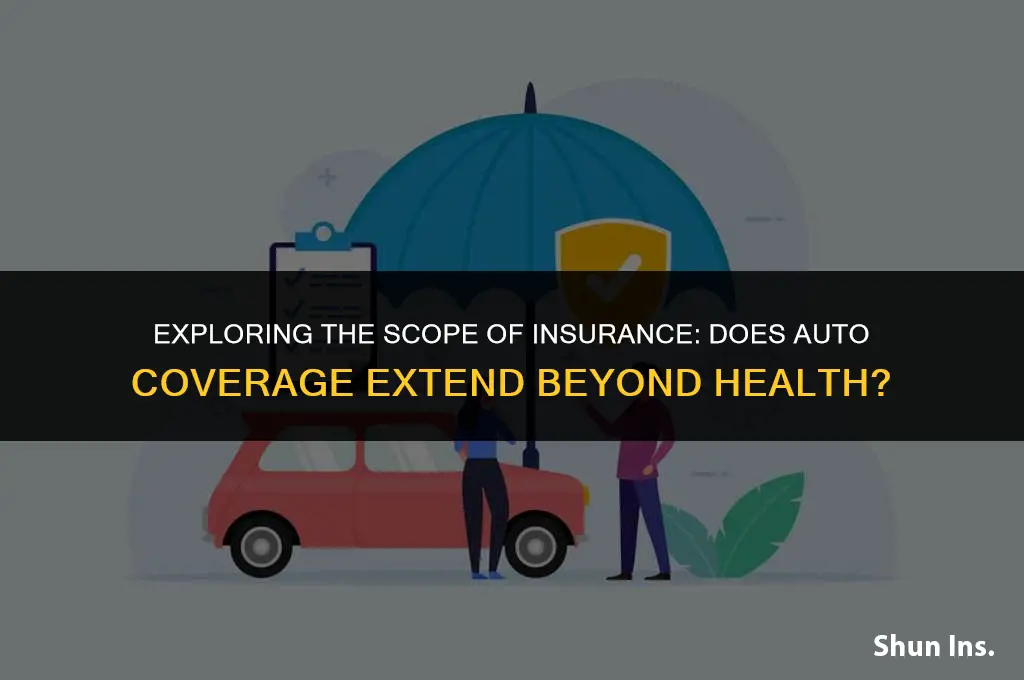 is automobile insurance included in insurance other than health