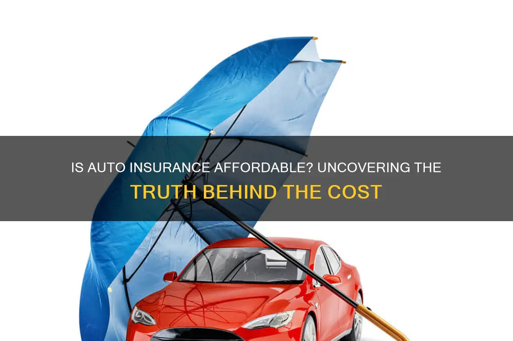 is automobile insurance very inexpensive