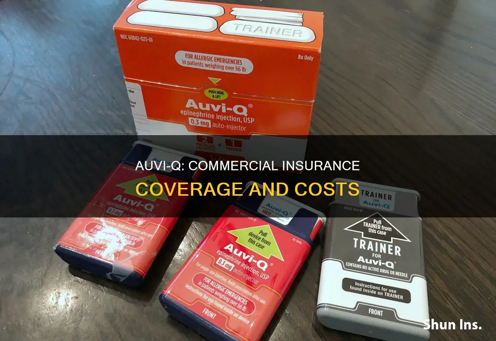 is auvi-q free with commercial insurance