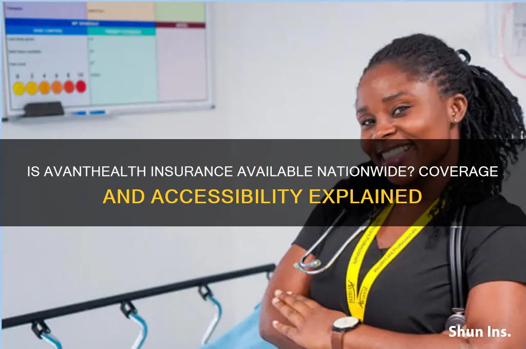 is avanthealth insurance nationwide