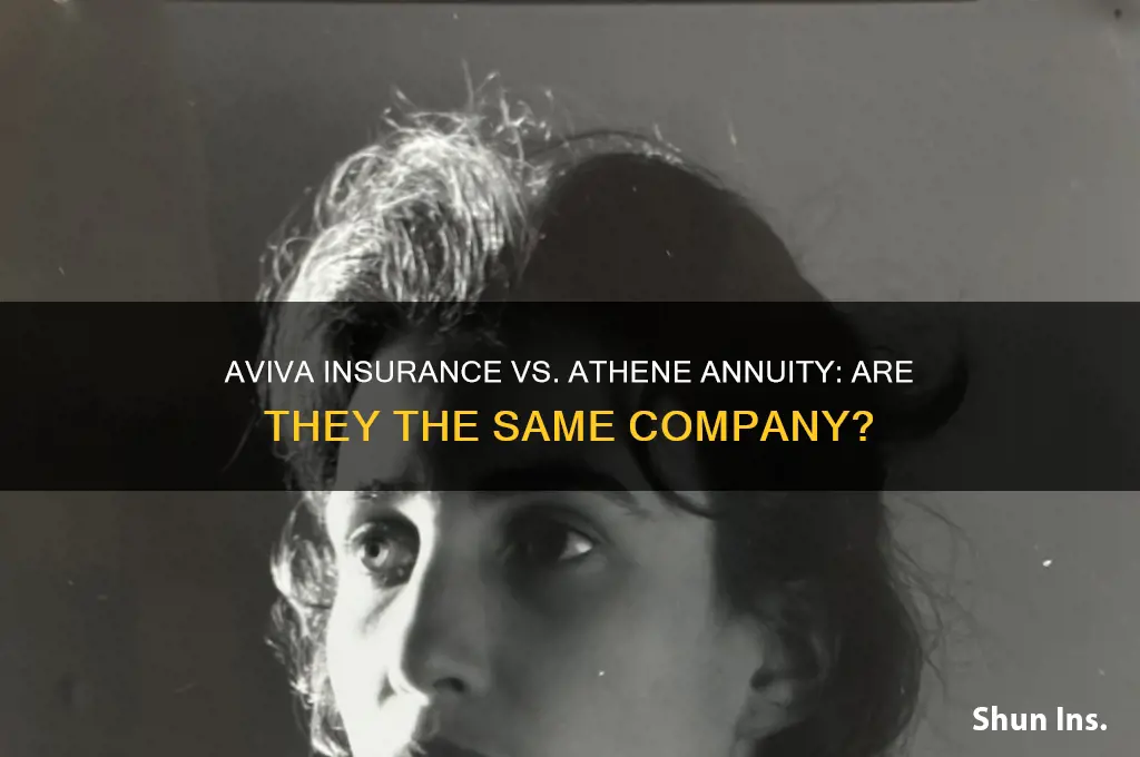 is aviva insurance co and athene annunity co the same