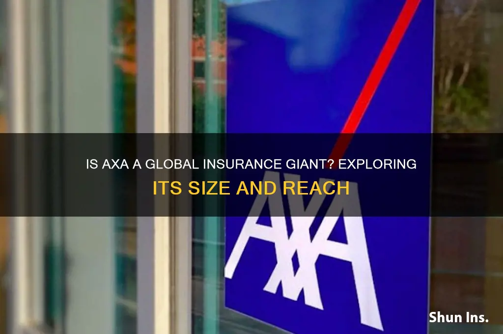 is axa one of largest insurers