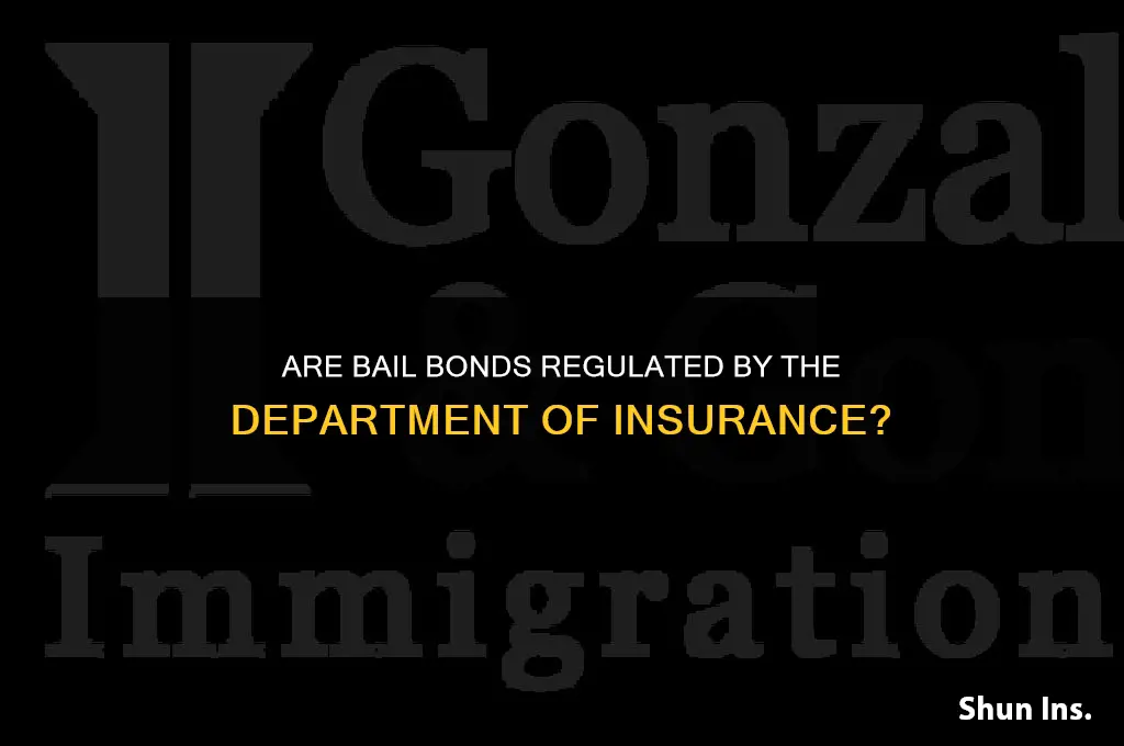 is bail bonds part of department of insurance