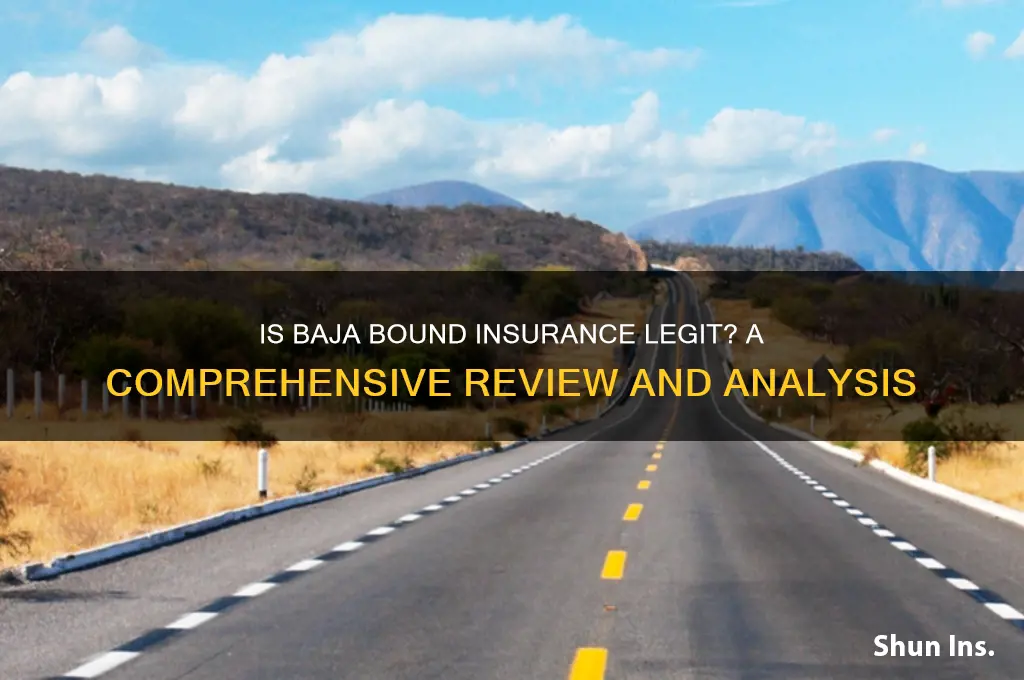 is baja bound insurance legit