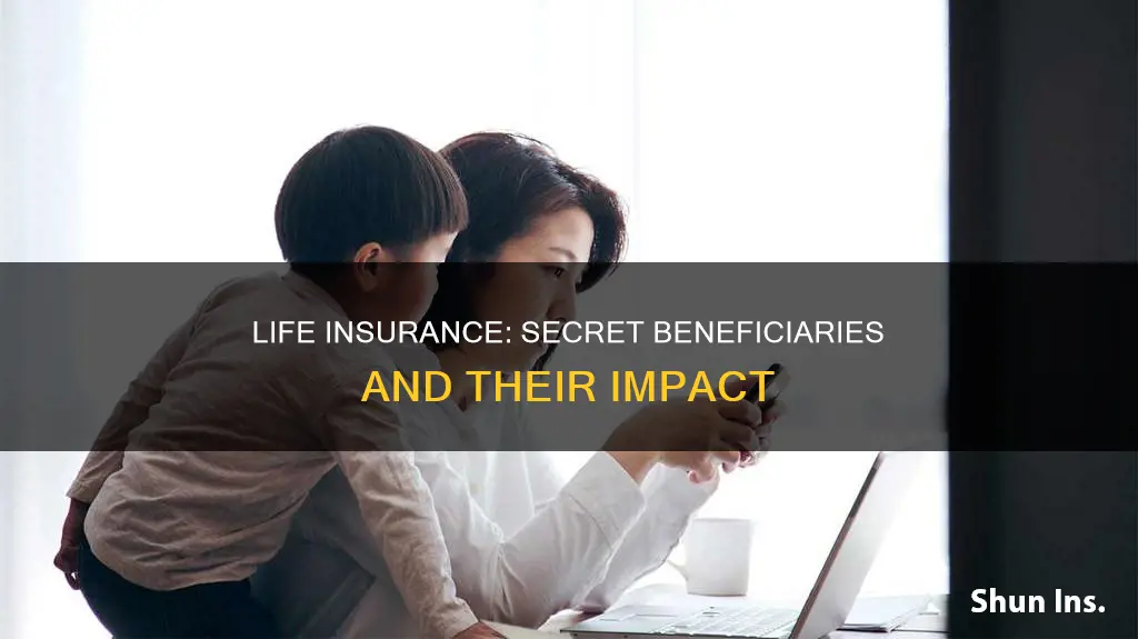 is beneficiary in a life insurance secret