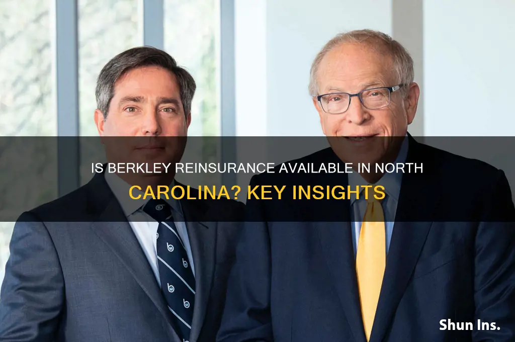 is berkley re insurance in northcarolina