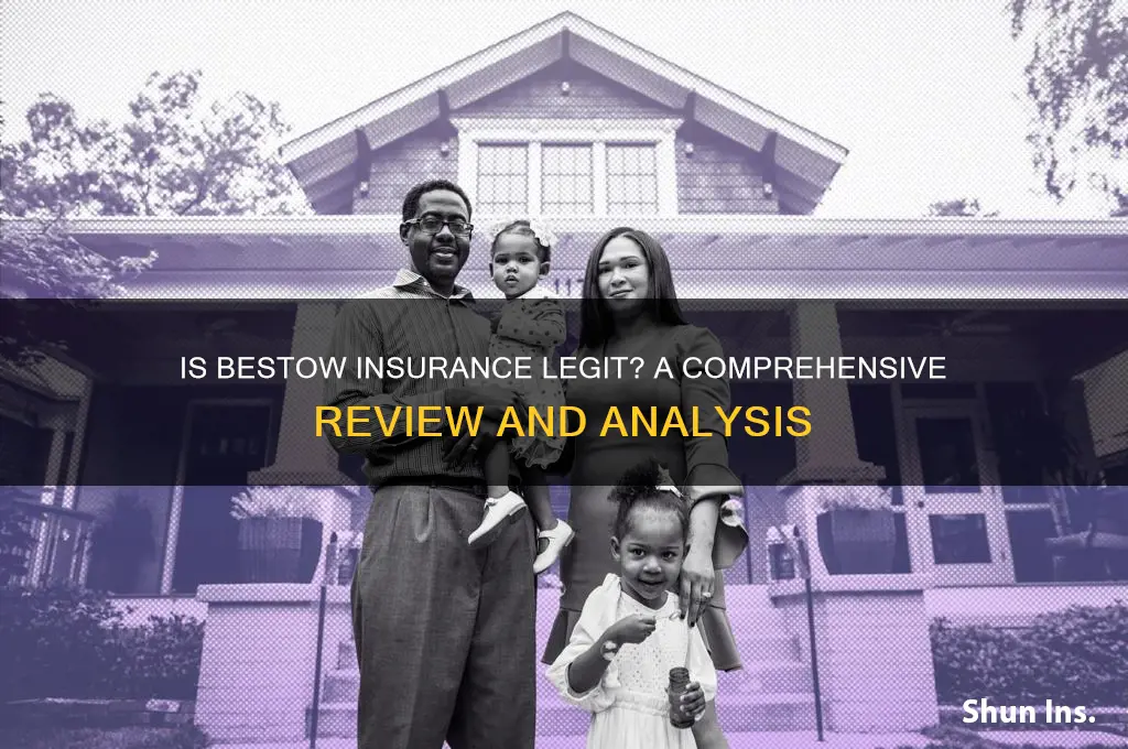 is bestow insurance legit