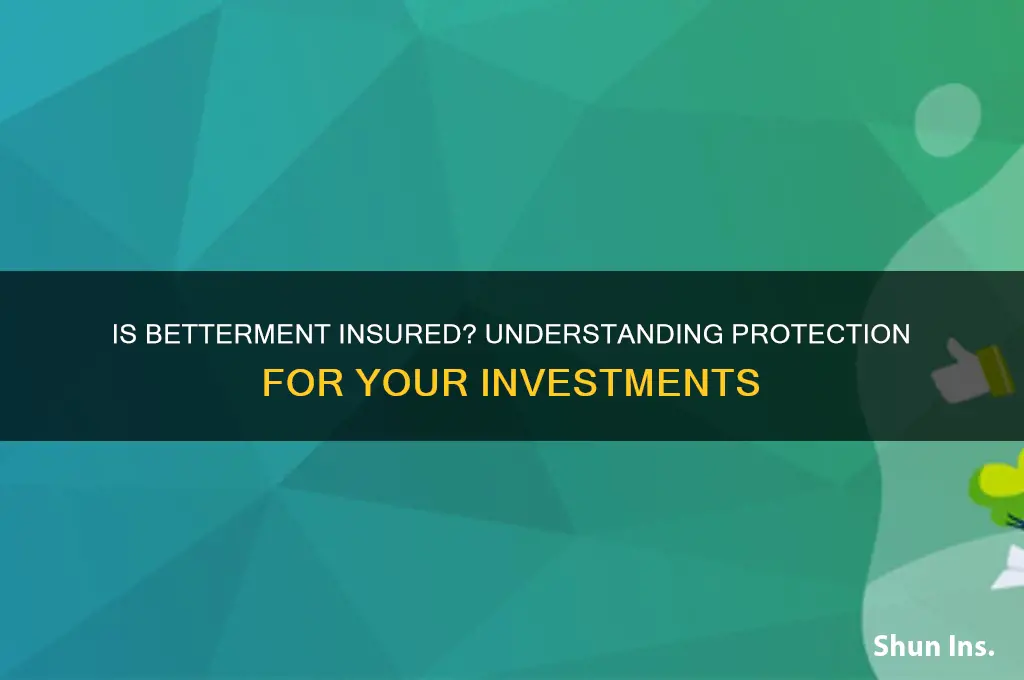 is betterment insured