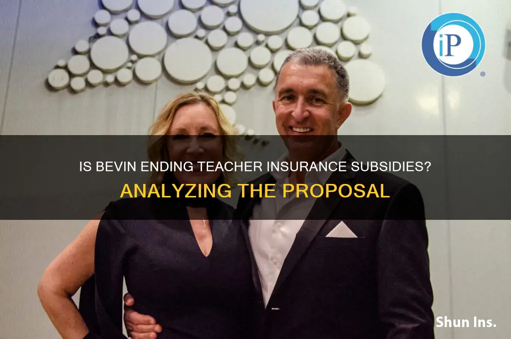 is bevin trying to end subsidy for teacher insurance