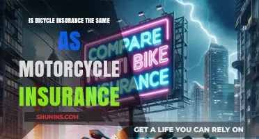 Bicycle vs. Motorcycle Insurance: Key Differences and Similarities Explained