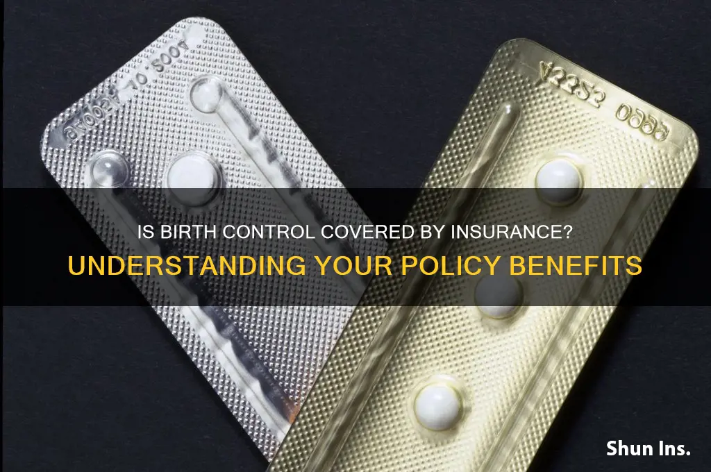 is birth control cvered by insurance