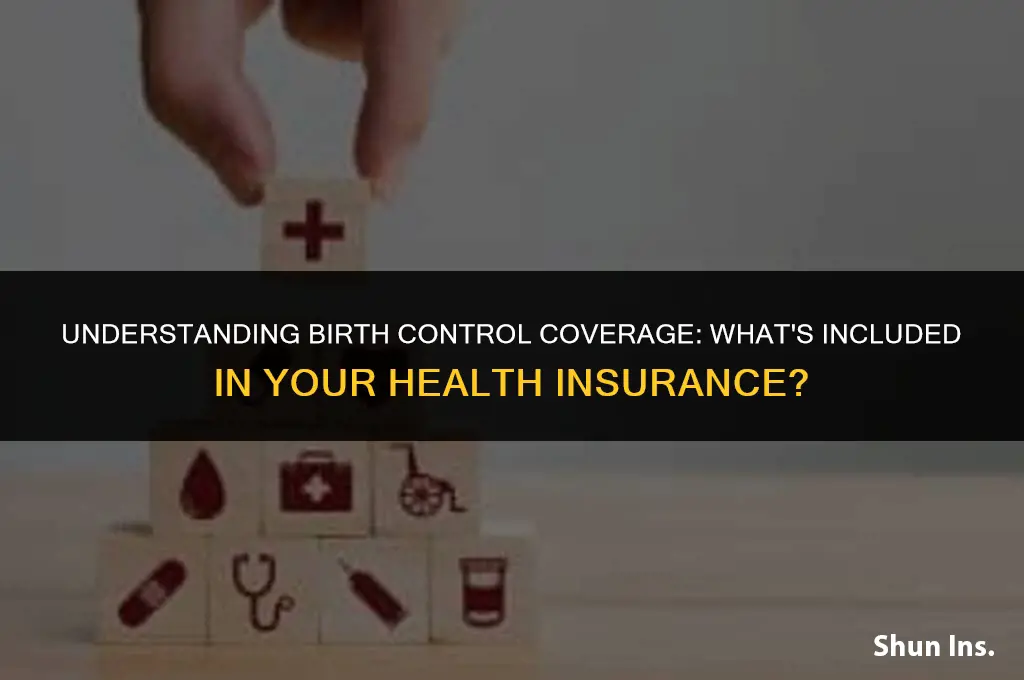 is birth control included in health insurance