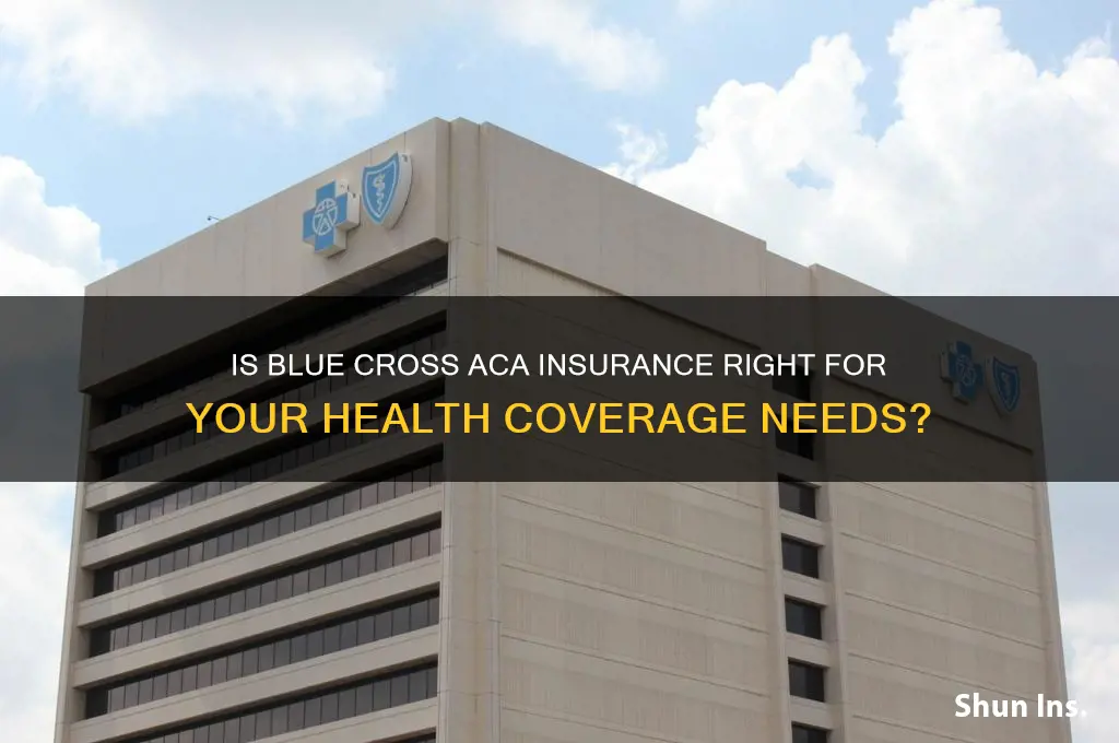 is blue cross aca insurance