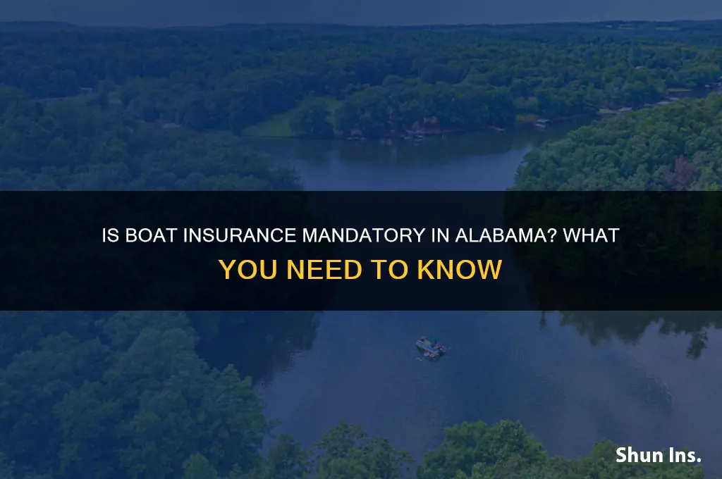 is boat insurance mandatory in alabama