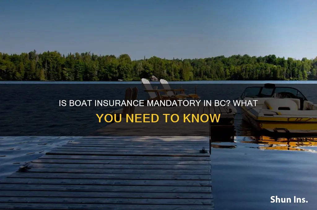 is boat insurance mandatory in bc