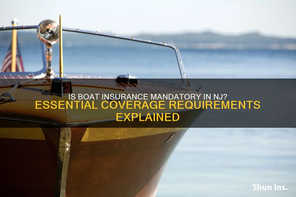 is boat insurance mandatory in nj