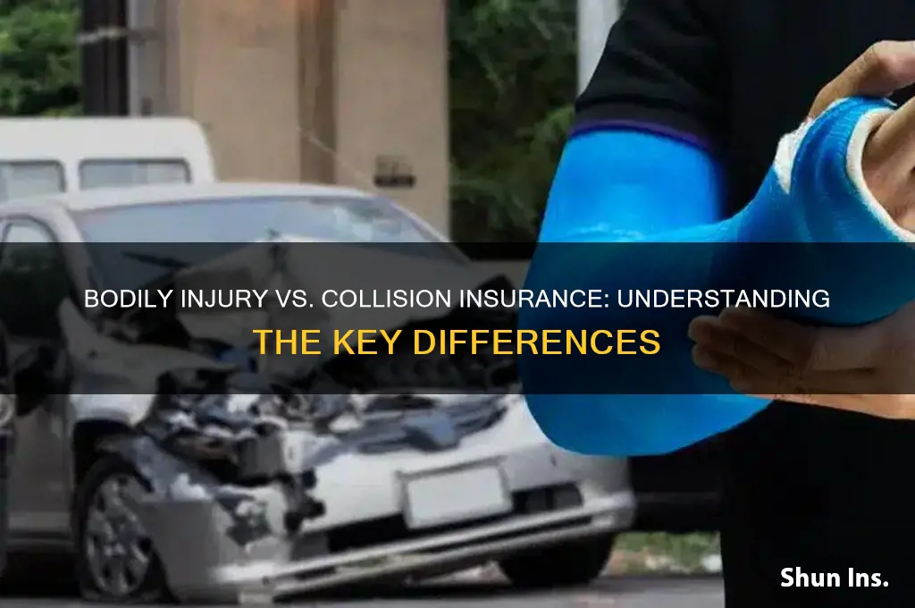 is bodily injury separate from collision insurance