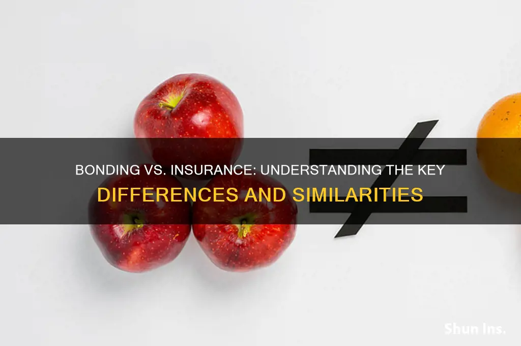 is bonding the same as insurance