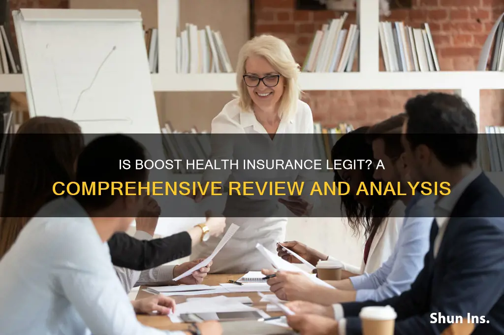 is boost health insurance legit