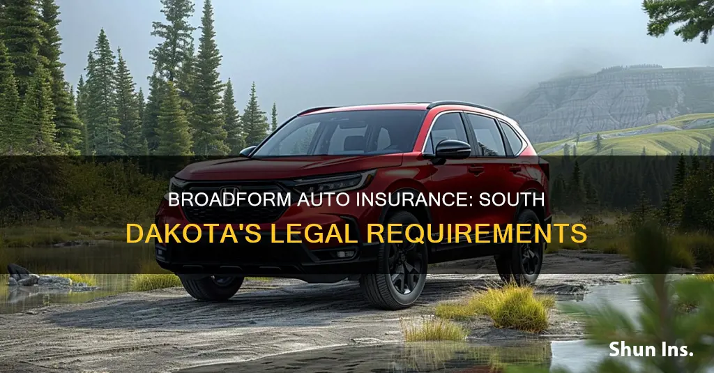 is broadform auto insurance legal in south dakota