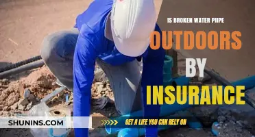 Does Homeowners Insurance Cover Outdoor Broken Water Pipe Repairs?
