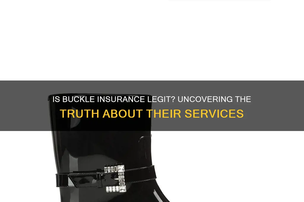 is buckle insurance legit