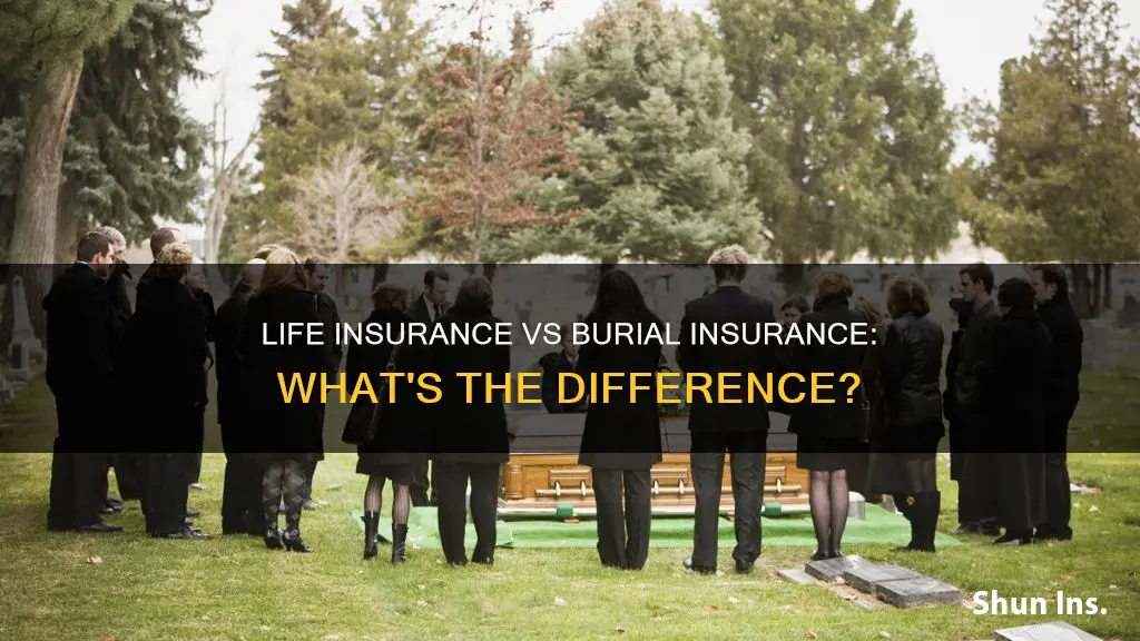 is buial insurance the same as life insurance