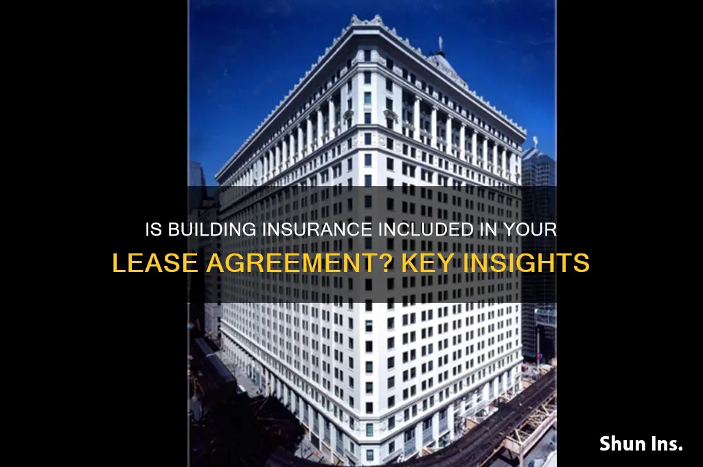 is building insurance part of a lease