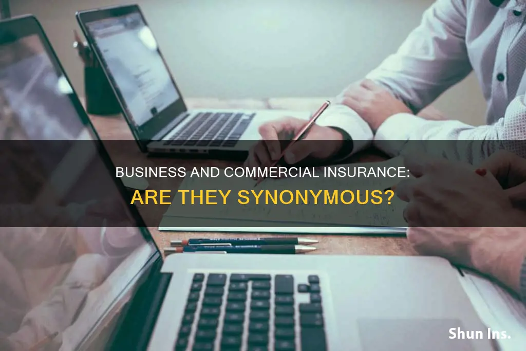 is business and commercial insurance the same